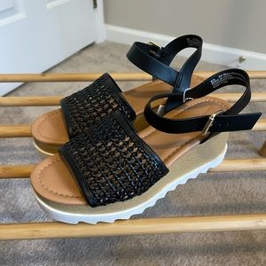 Platform sandals (never worn) new with tags